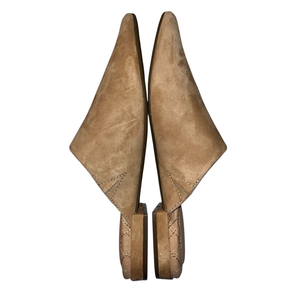 Birdies “The Lark” Suede Mule Slides – Golden Oak (Tan) Size 7 - Picture 5 of 11